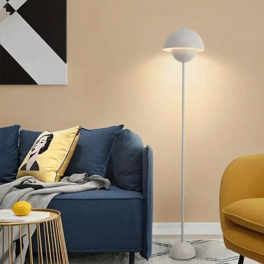 Close-up of flower bud mushroom lamp shade